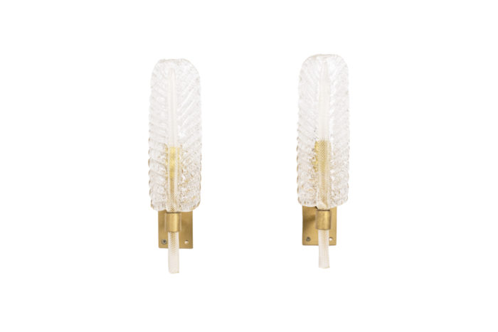 Pair of wall-sconces Arbus, Michel-Roux Spitz - both