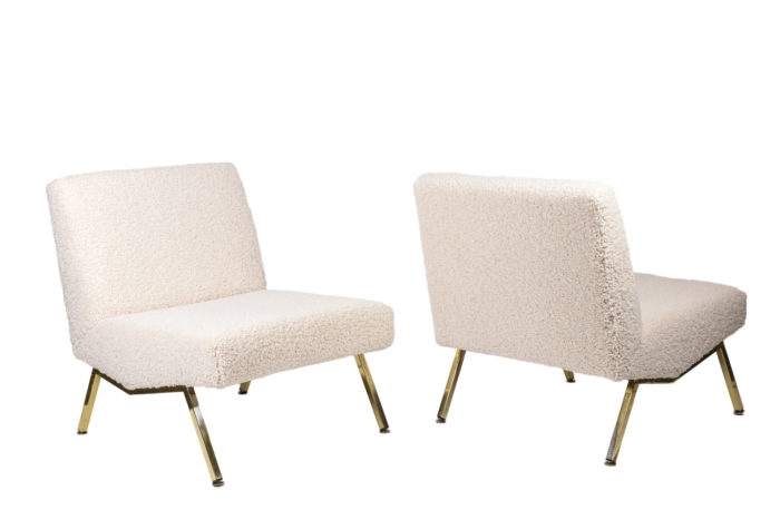 Pair of armchairs Guariche - both