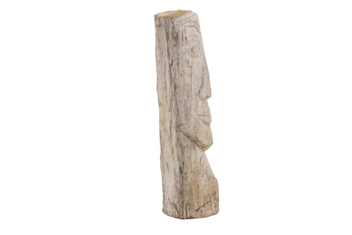 Sculpture abstract character  - profile