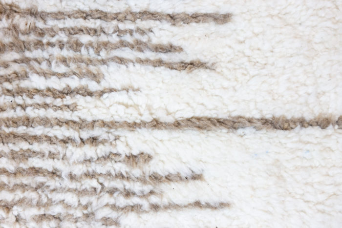 Tapis berbère dégradé beige:blanc - dégradé beige