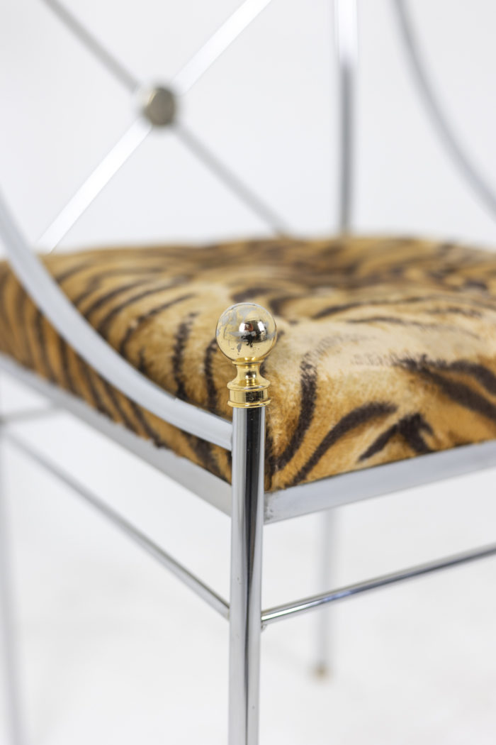 Chair Romeo Rega - seat and fabric