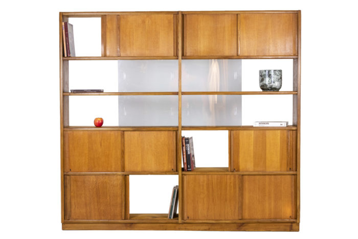 Bookcase in oak - staging