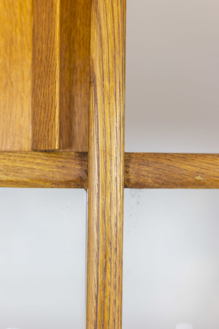 Bookcase in oak - zoom