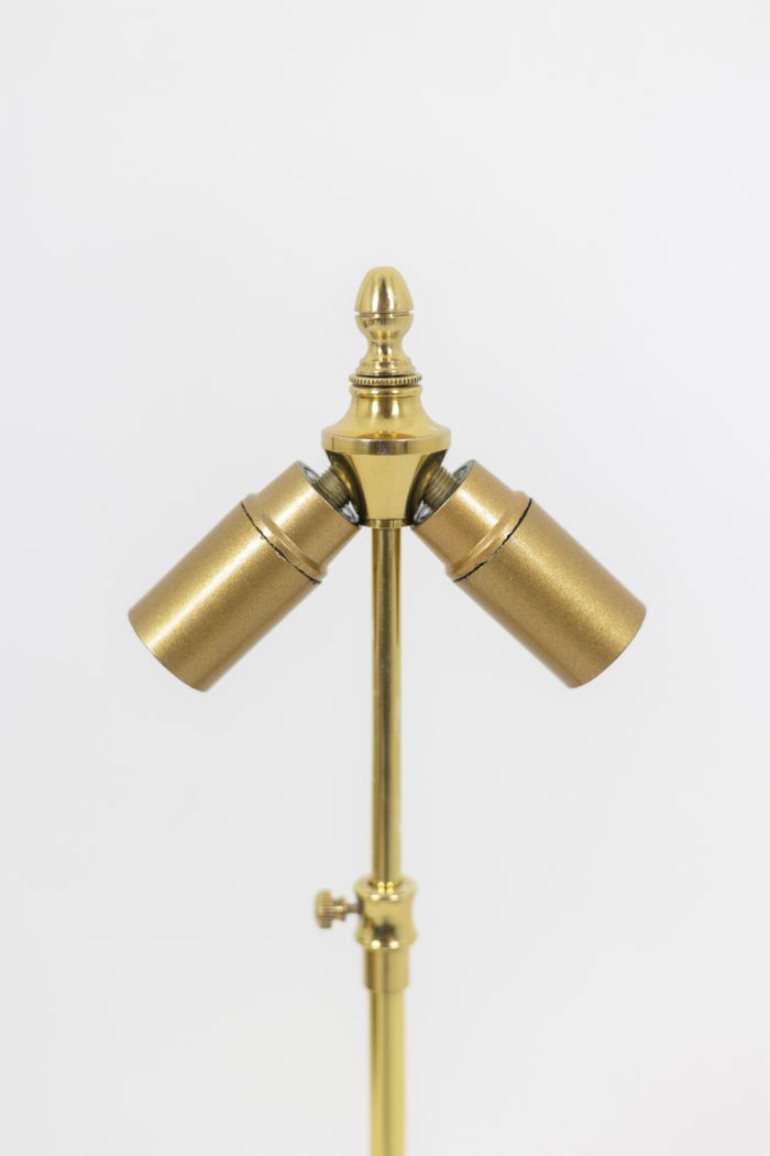 Lampe Nautila en bronze - douilles