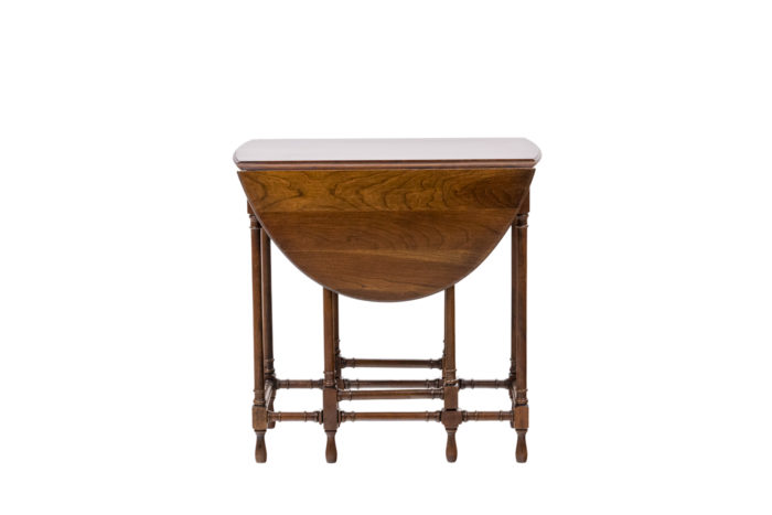 Paire de tables volante Louis Philippe - face abattants fermés