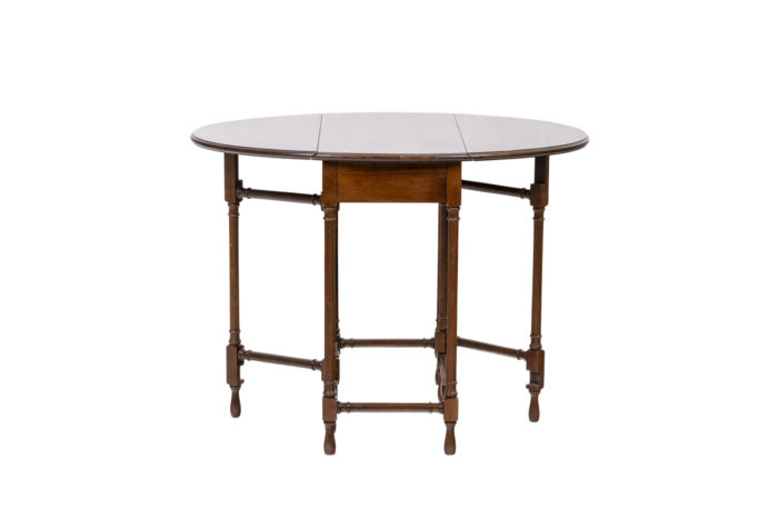 Paire de tables volante Louis Philippe - ouverte