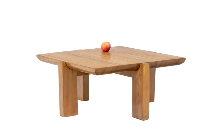 Coffee table in blond elm - ladder