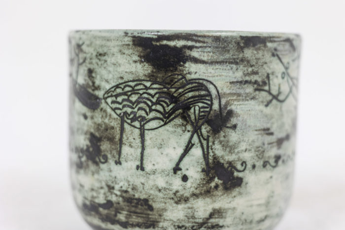 Vase en céramique de Jacques Blin - détail