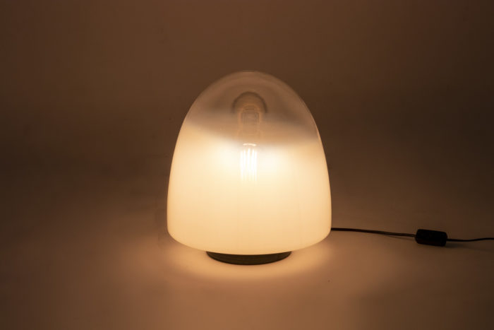 Lampe en verre de Murano - allumée