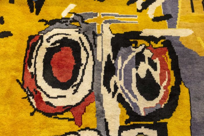 Tapestry in the style of Basquiat - other face