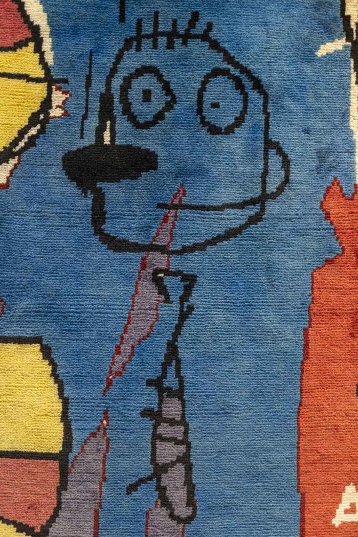 Tapestry in the style of Basquiat - zoom