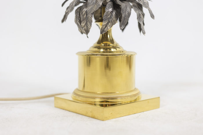 Maison Charles, Pineapple lamp in bronze, 1960’s - base