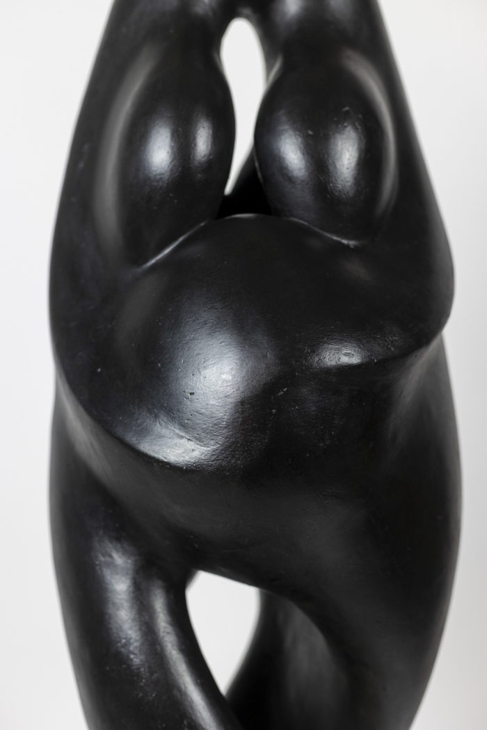 Dragoljub Milosevic, Sculpture "Maternity", 1970s - formes abstraites