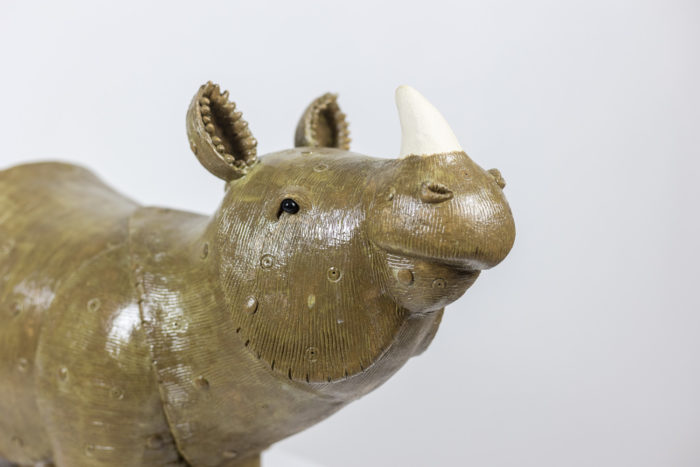 Sculpture en céramique de Valérie Courtet - tête