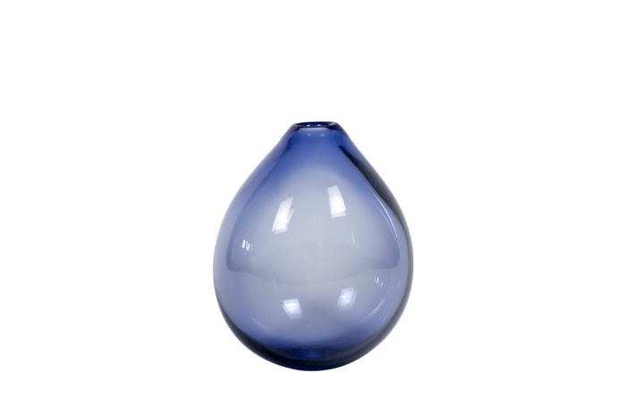 Per Lütken for Holmgaard, Vase in glass, 1960s - face