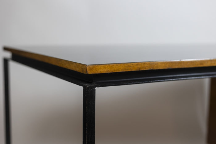 Pierre Paulin, Desk in oak and metal, 1950s - tray