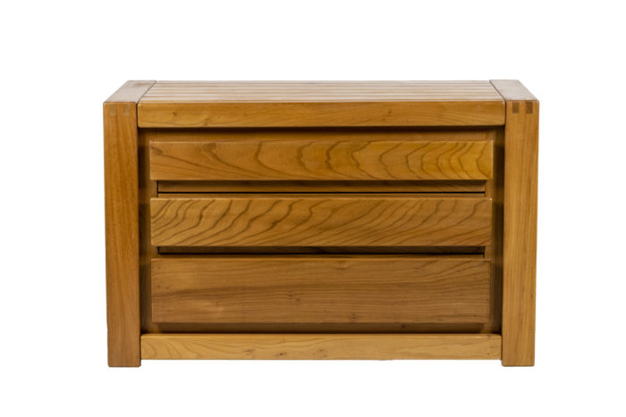 Maison Regain, Chest of drawers in elm - face