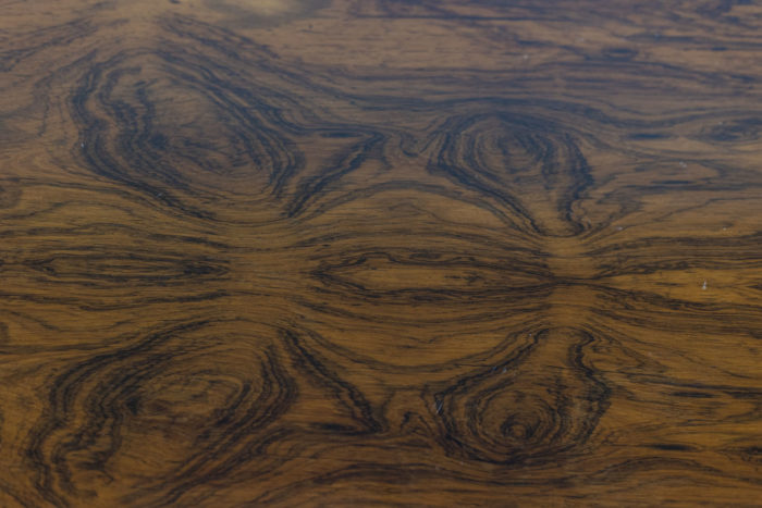 Richard Young, Sideabord in rosewood, 1970s - detail Rio rosewood
