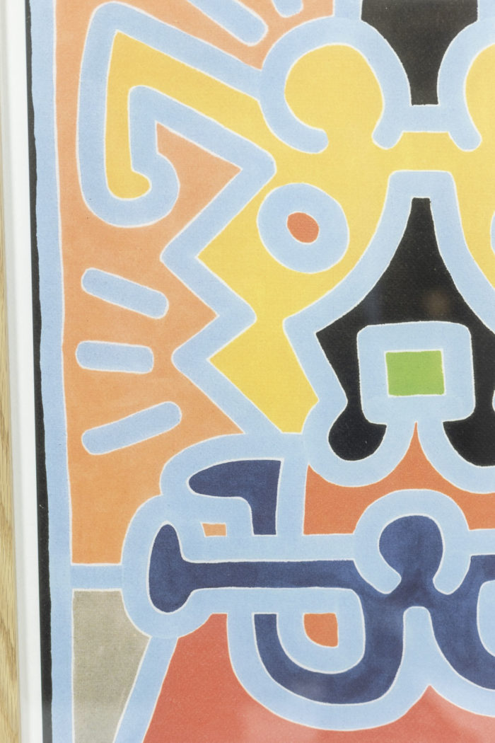 Keith Haring, Lithography, 1990s - detail