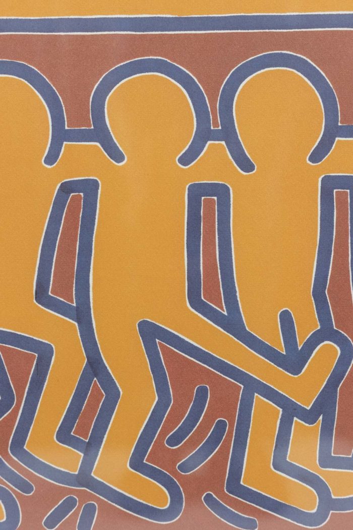 Keith Haring, Lithography, 1990's - detail characters