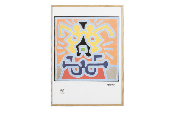 Keith Haring, Lithography, 1990s - face