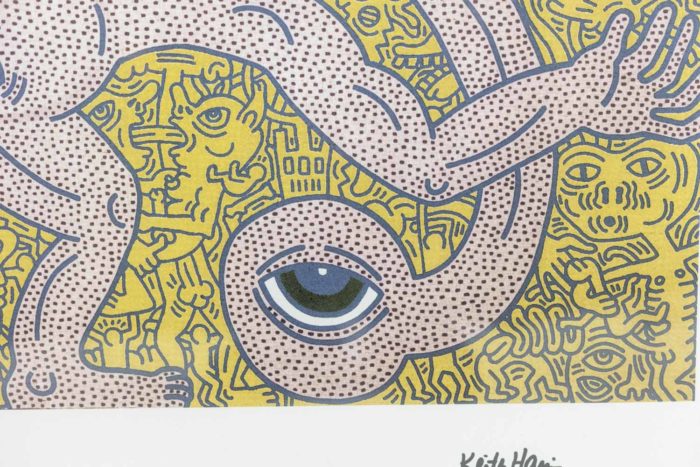 Keith Haring, Lithography, années 1990  - focus