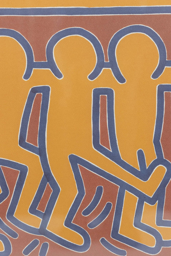 Keith Haring, Lithography, 1990's - zoom characters