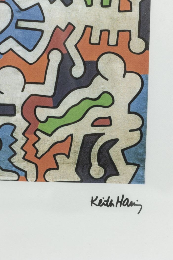 Keith Haring, Lithography, 1990s - signed