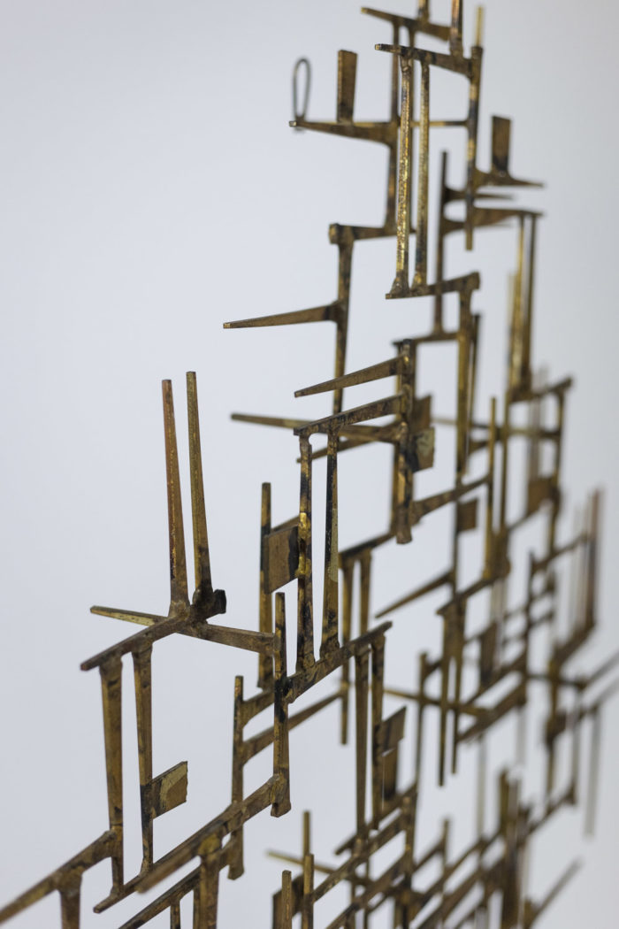 William Bowie, Sculpture in gilded iron, year 1968 - 3:4