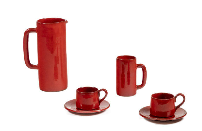 Vallauris, Coffee service, 1970s - the set