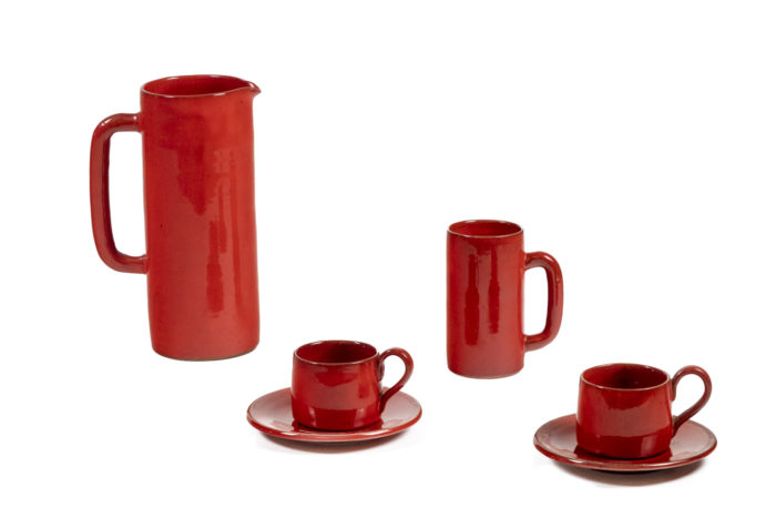 Vallauris, Coffee service, 1970s - the set