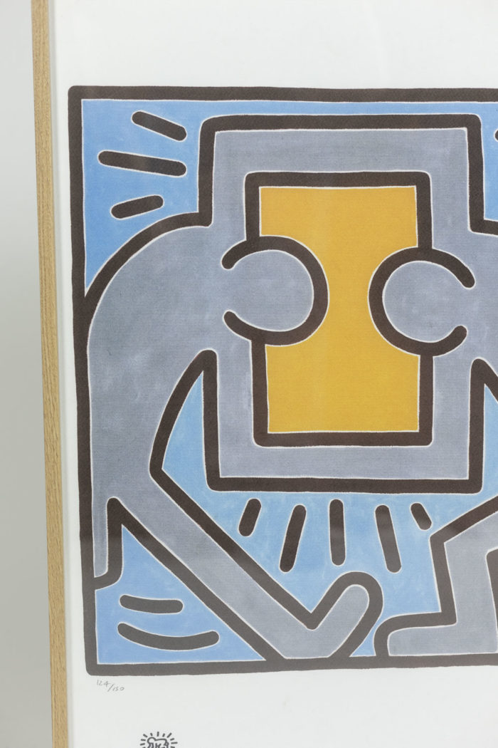 Keith Haring, Lithography, 1990s - detail