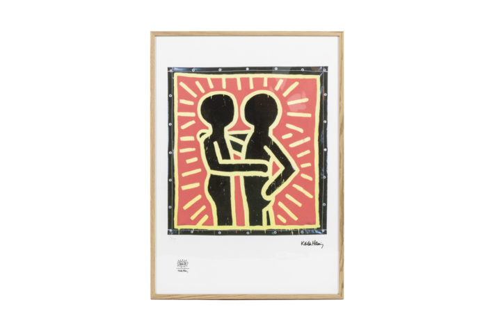 Keith Haring, Lithography, 1990s - face