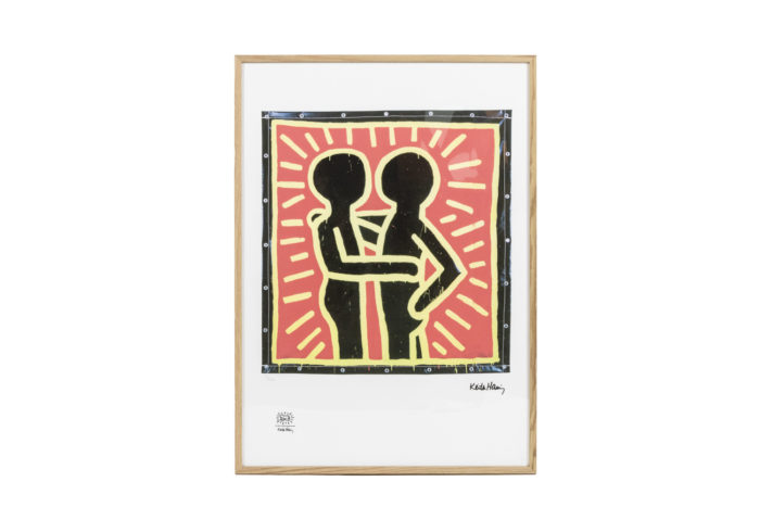 Keith Haring, Lithography, 1990s - face