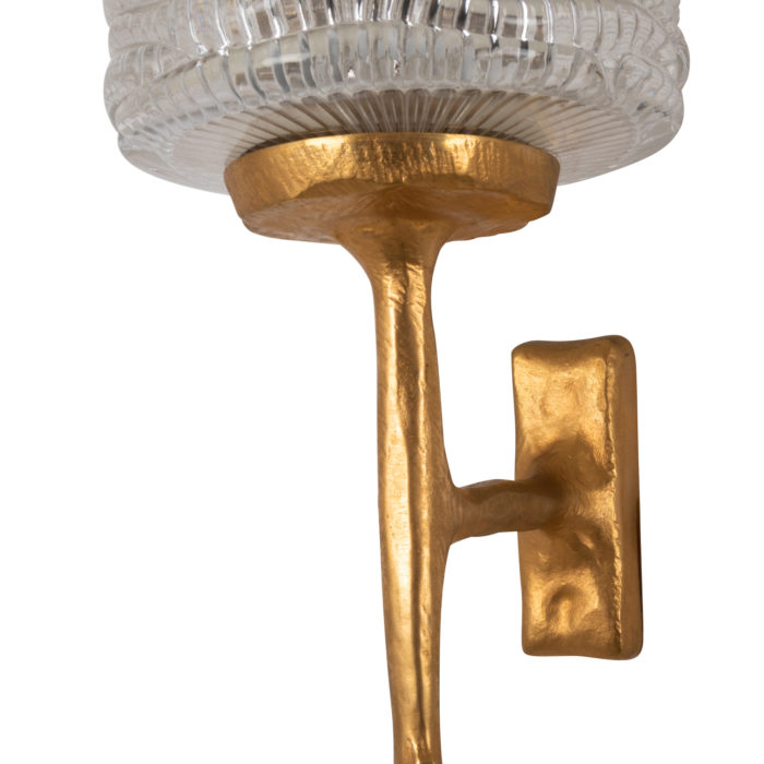 Félix Agostini, Pair of wall sconces, 20th century - bronze bis