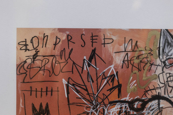 Jean-Michel Basquiat, Silkscreen, 1990s - other focus