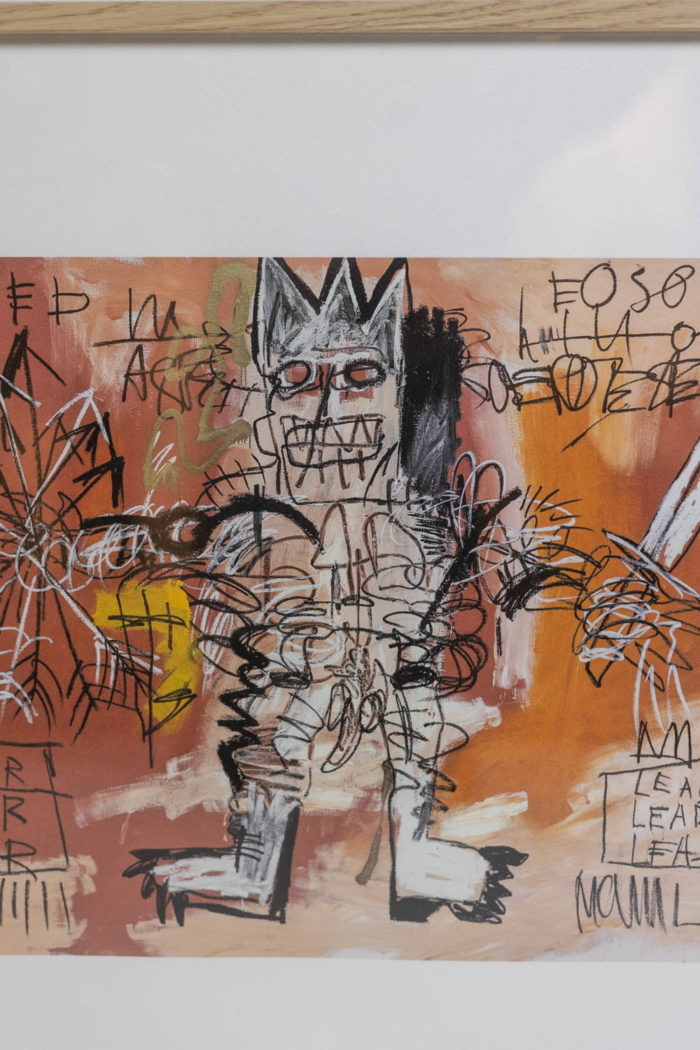 Jean-Michel Basquiat, Silkscreen, 1990s - detail