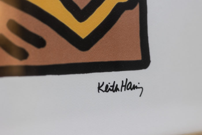Sérigraphie de Keith Haring - signé bis bis