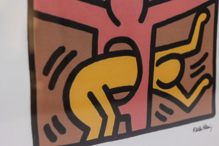 Keith Haring, Silkscreen, 1990s - zoom