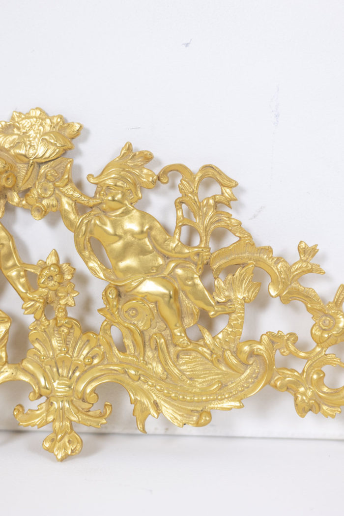 Gilded bronze pediment - other detail