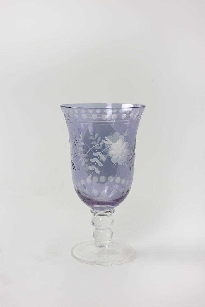 Ensemble de verres de Bohème - verre à eau