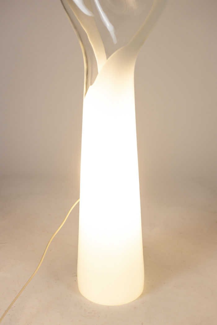 Grande lampe en verre de Murano, Lino Tagliapietra - pied