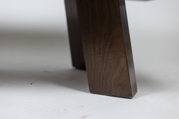 Brutalist style coffee table, 1970s - detail
