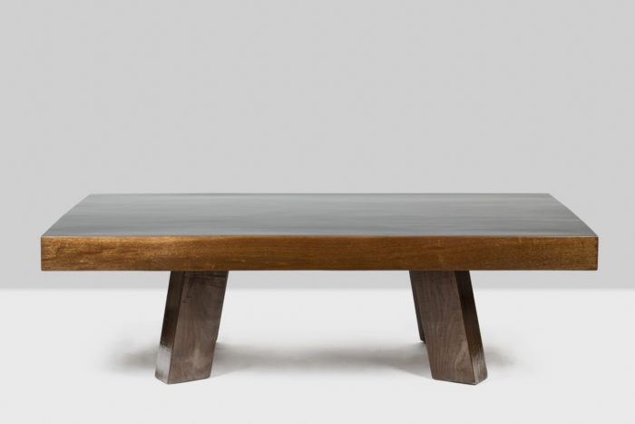 Brutalist style coffee table, 1970s - face
