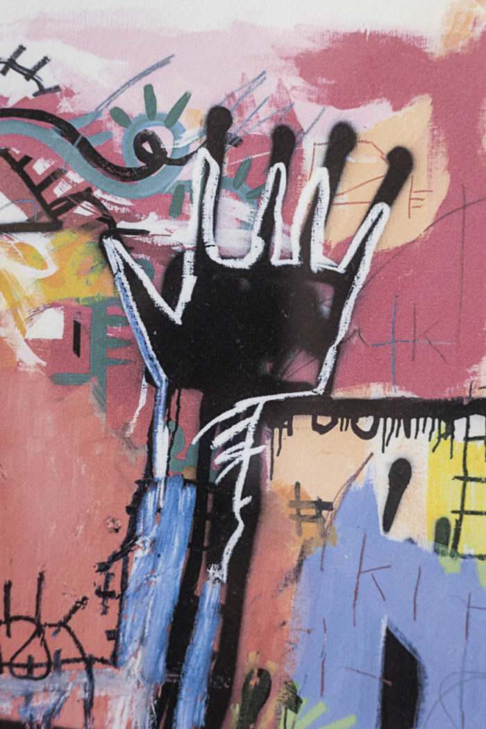 Jean-Michel Basquiat - autre zoom