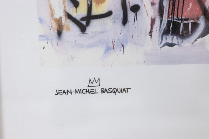 Jean-Michel Basquiat - signature