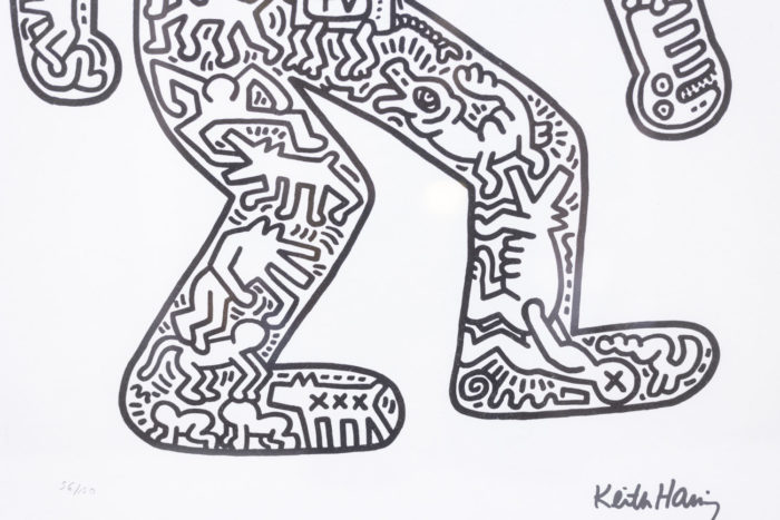 Keith Haring, Silkscreen, 1990s - signed
