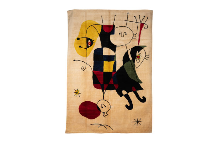 Rug, or tapestry, in wool. Contemporary work