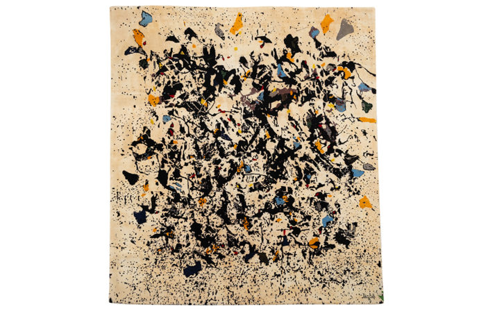 Dan Hôo, Rug, or tapestry, in wool. Contemporary work