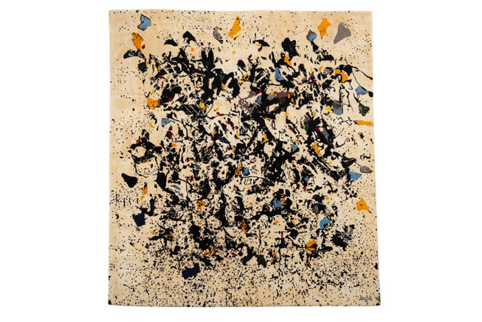 Dan Hôo, Rug, or tapestry, in wool. Contemporary work